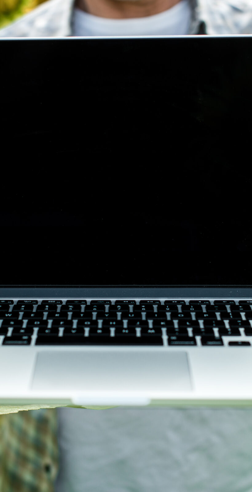 Farmer inspecting sunflower field summer sunny day